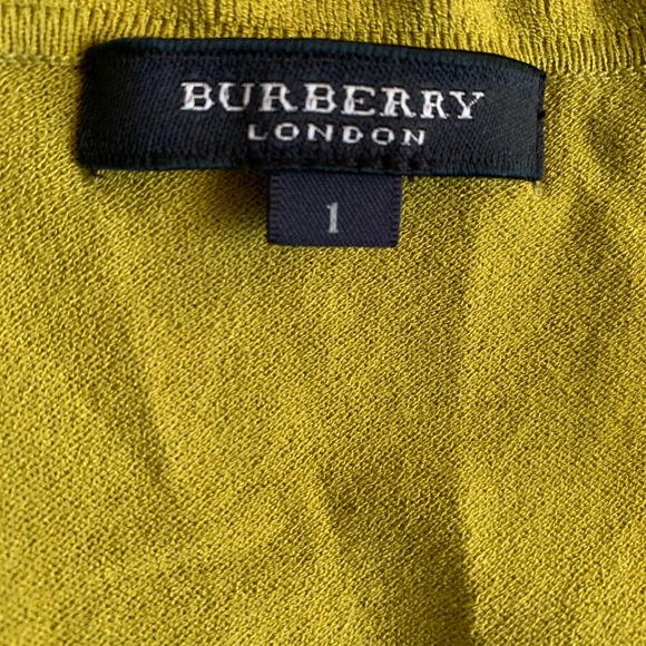 Burberry knit top olive green - Picture 4 of 6